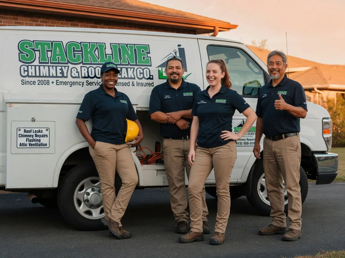 Chimney flashing repair company in Orefield, PA